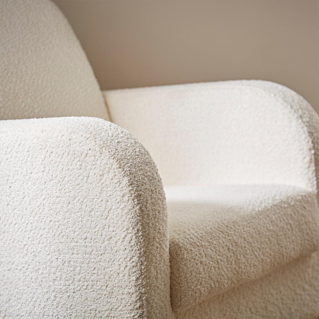 CuddleCo Etta Nursing Chair - Boucle Off White-Feeding Chairs-Off White- | Natural Baby Shower