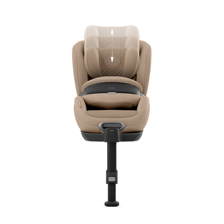 CYBEX Anoris T2 i-Size Plus Car Seat - Cozy Beige-Car Seats-Cozy Beige- | Natural Baby Shower