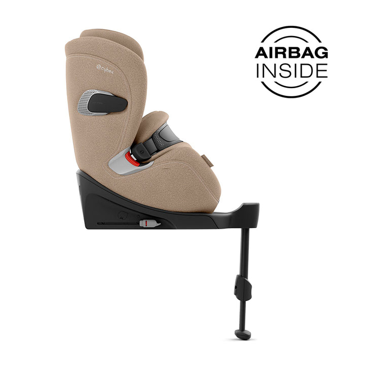 CYBEX Anoris T2 i-Size Plus Car Seat - Cozy Beige-Car Seats-Cozy Beige- | Natural Baby Shower