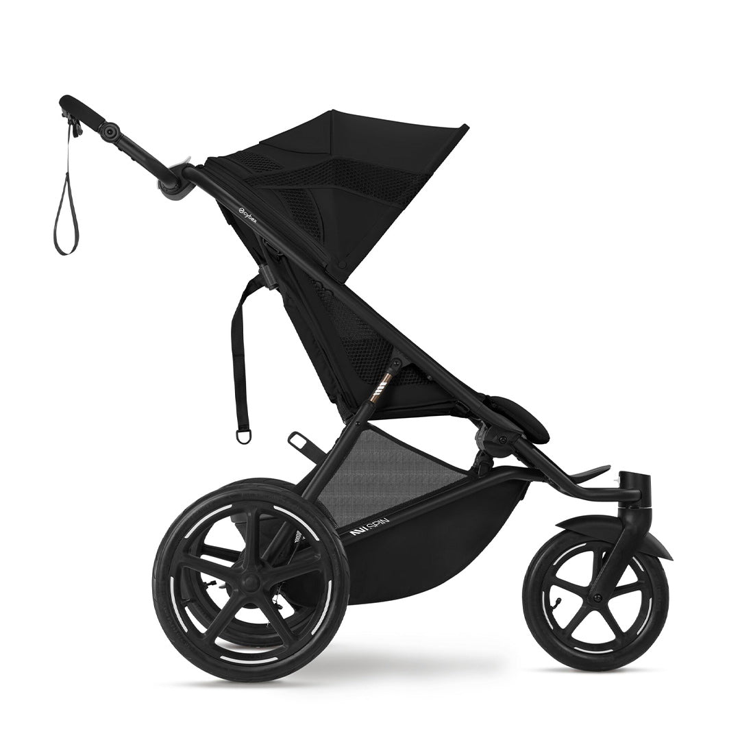 CYBEX Avi Spin Stroller - Moon Black-Strollers-Moon Black- | Natural Baby Shower