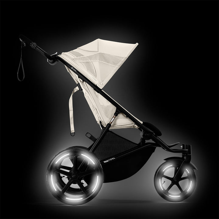 CYBEX Avi Spin Stroller - Moon Black-Strollers-Moon Black- | Natural Baby Shower