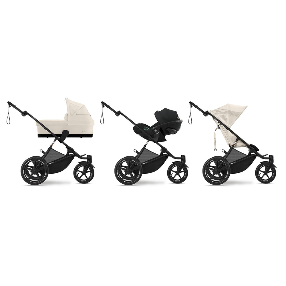 CYBEX Avi Spin Stroller - Seashell Beige-Strollers-Seashell Beige- | Natural Baby Shower