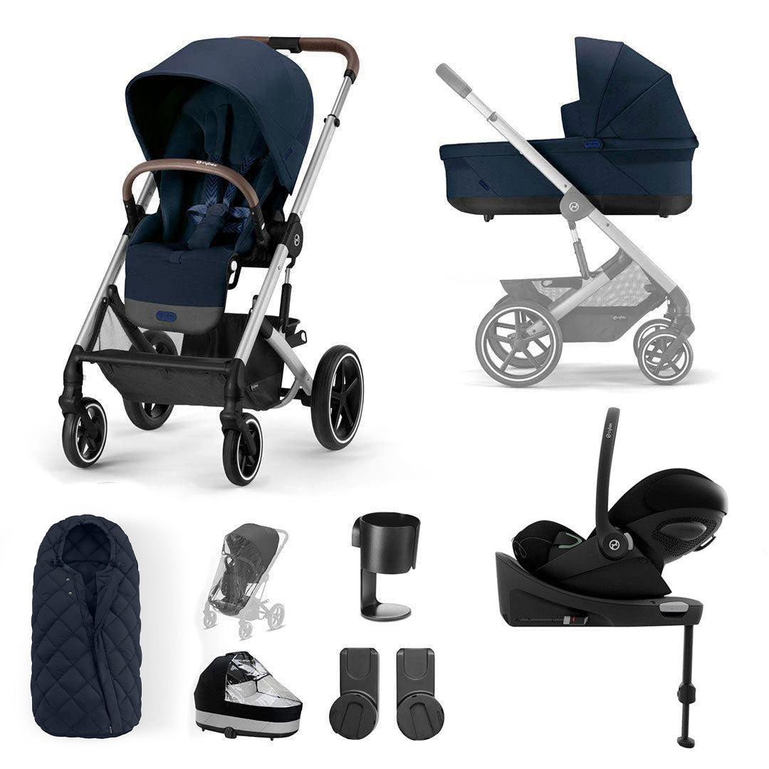 CYBEX Balios S Lux + Cloud G Luxury Bundle - Ocean Blue