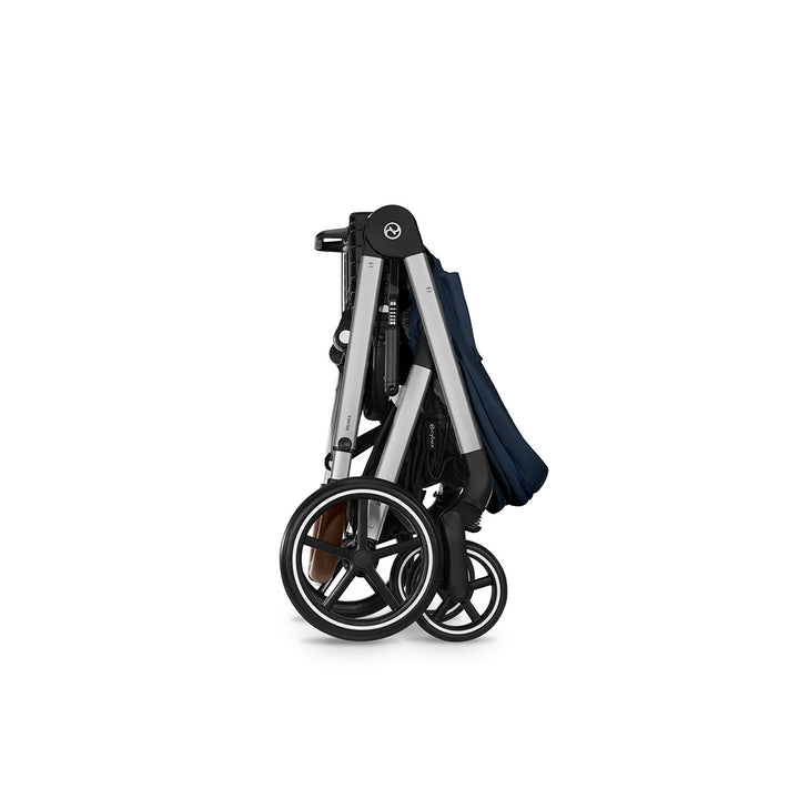 Cybex Balios S Lux Pushchair - Ocean Blue-Strollers-Ocean Blue-Silver | Natural Baby Shower