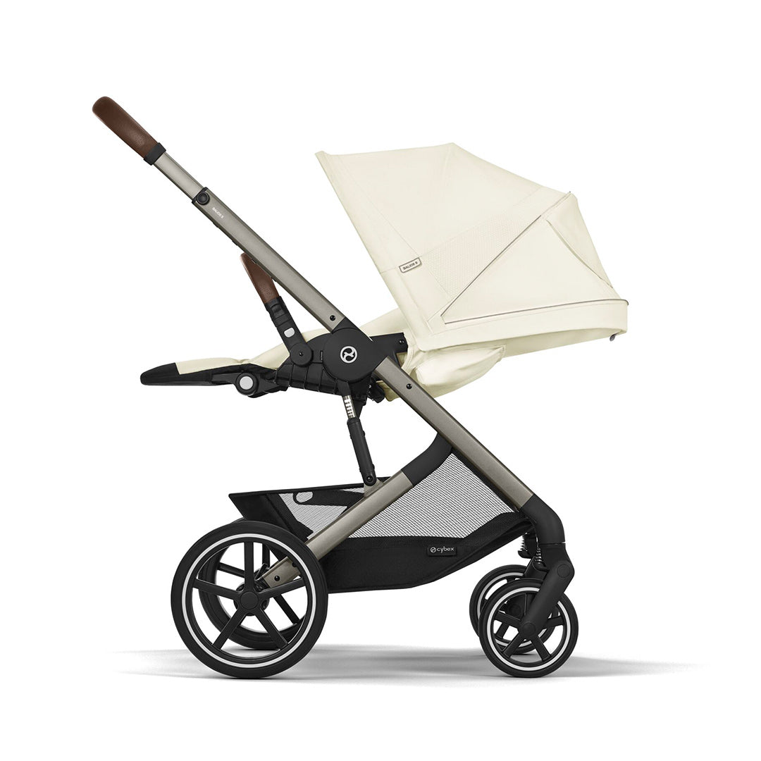 Cybex Balios S Lux Pushchair - Seashell Beige-Strollers-Seashell Beige-Taupe | Natural Baby Shower