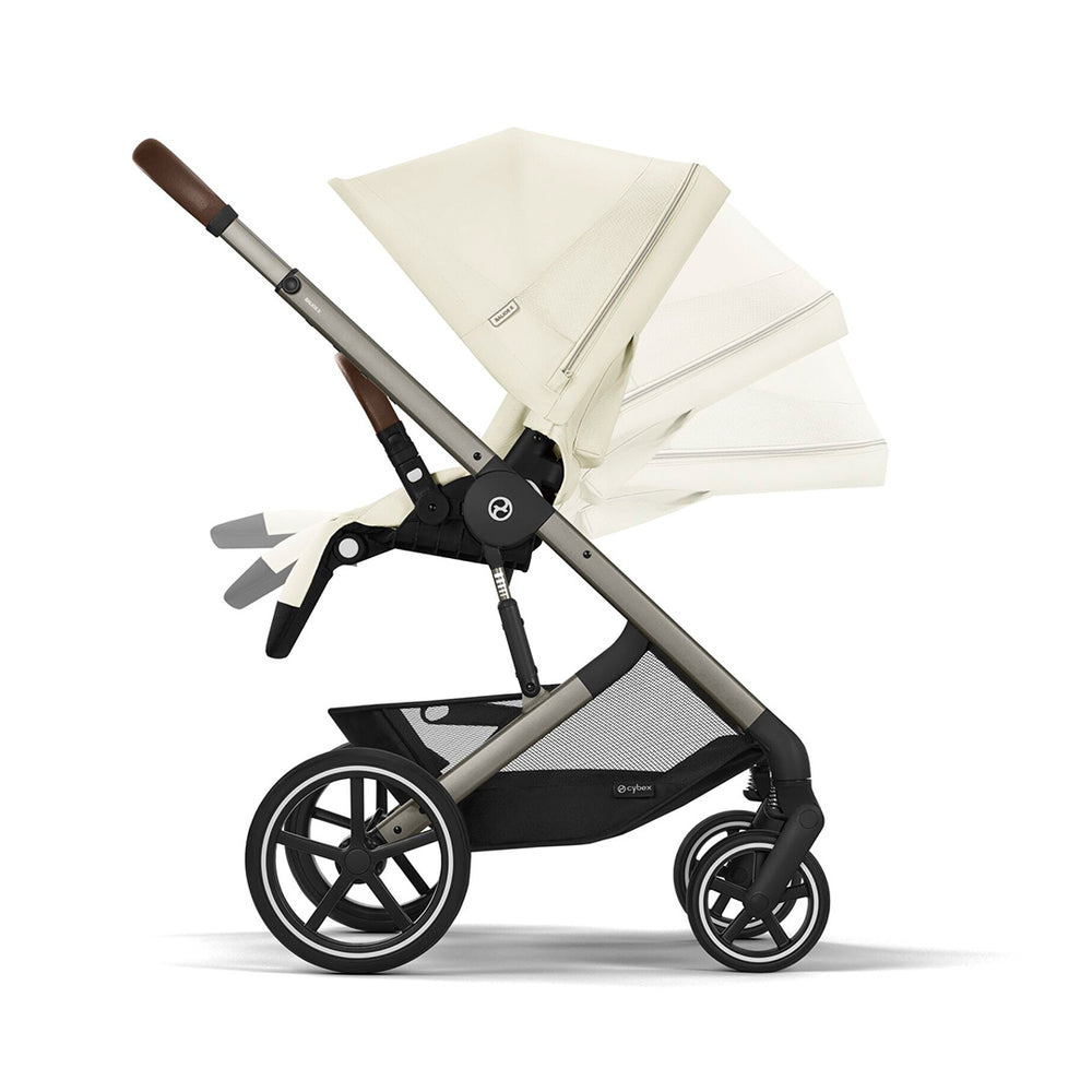 Cybex Balios S Lux Pushchair - Seashell Beige-Strollers-Seashell Beige-Taupe | Natural Baby Shower