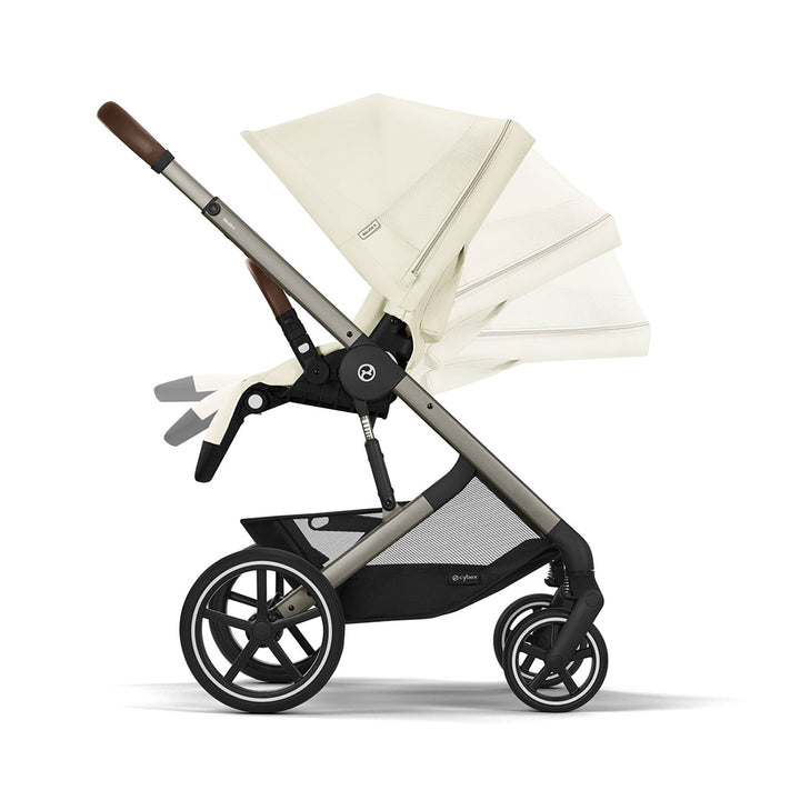 Cybex Balios S Lux Pushchair - Seashell Beige-Strollers-Seashell Beige-Taupe | Natural Baby Shower