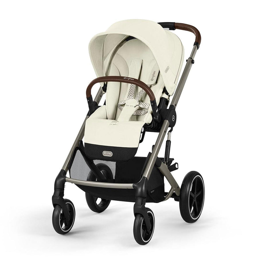 Cybex Balios S Lux Pushchair - Seashell Beige-Strollers-Seashell Beige-Taupe | Natural Baby Shower