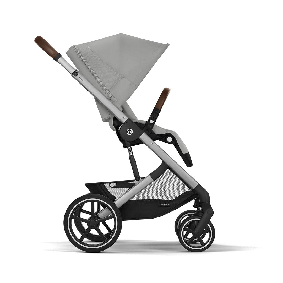 CYBEX Balios S Lux Pushchair - Stone Grey-Strollers-Stone Grey-Silver | Natural Baby Shower