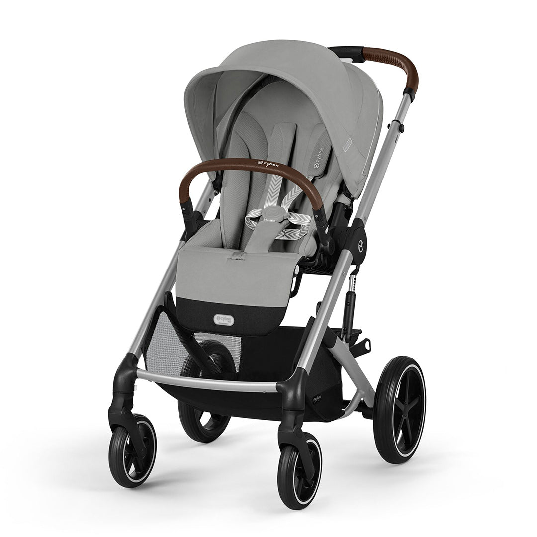 CYBEX Balios S Lux Pushchair - Stone Grey-Strollers-Stone Grey-Silver | Natural Baby Shower