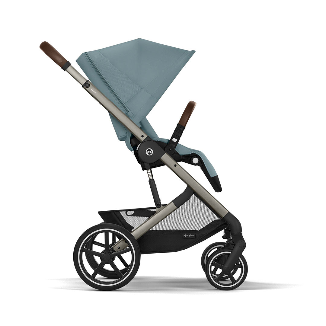 CYBEX Balios S Lux Pushchair - Stormy Blue-Strollers-Stormy Blue-Taupe | Natural Baby Shower