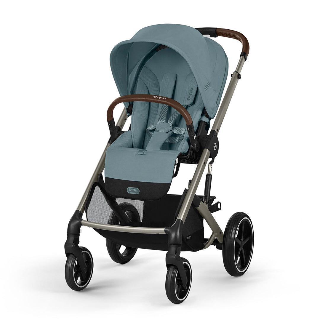 CYBEX Balios S Lux Pushchair - Stormy Blue-Strollers-Stormy Blue-Taupe | Natural Baby Shower