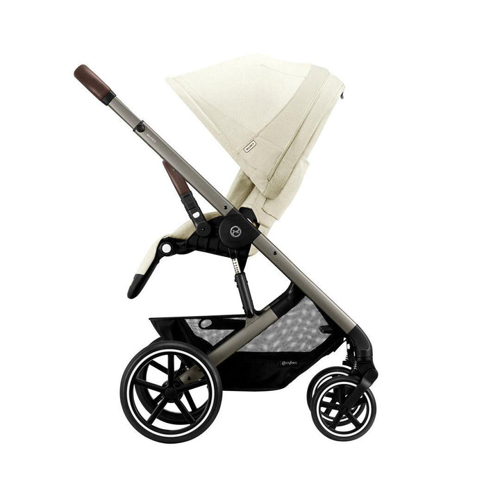 CYBEX Balios S Lux Pushchair - Seashell Beige - Taupe-Strollers-Seashell Beige-Taupe | Natural Baby Shower