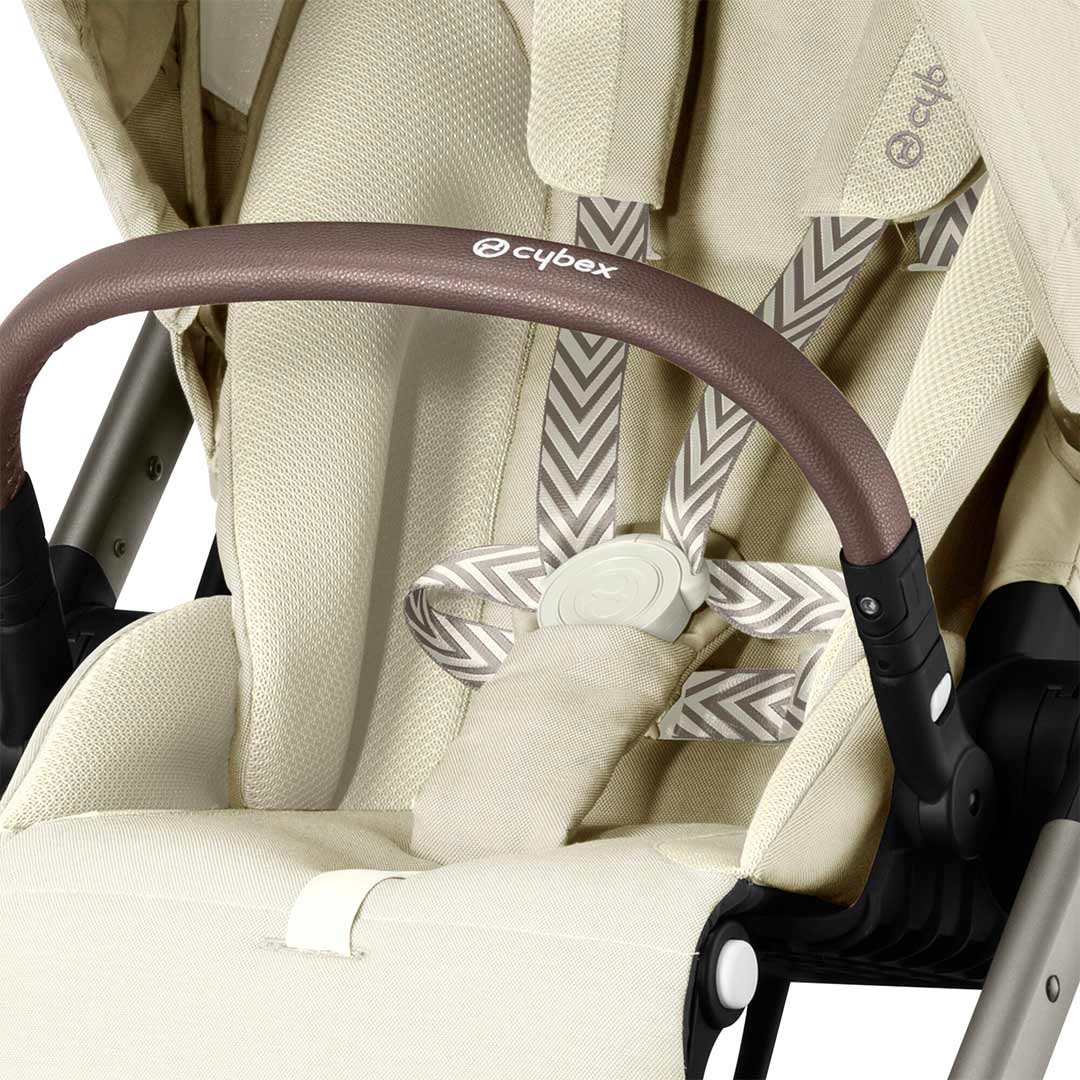 Outlet - CYBEX Balios S Lux Pushchair - Seashell Beige - Taupe-Strollers-Seashell Beige-Taupe | Natural Baby Shower