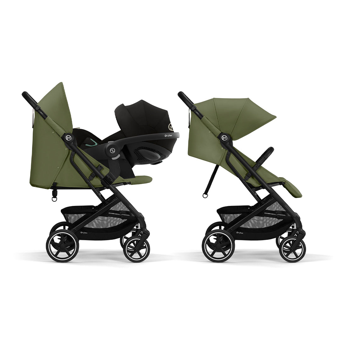 CYBEX Beezy Pushchair - Green Khaki-Strollers-Green Khaki- | Natural Baby Shower