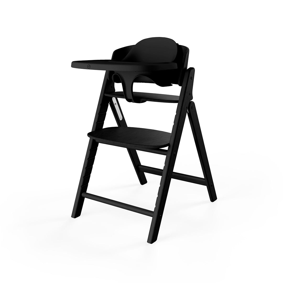 CYBEX Click & Fold 4 In 1 Highchair - Stunning Black-Highchairs-Stunning Black- | Natural Baby Shower