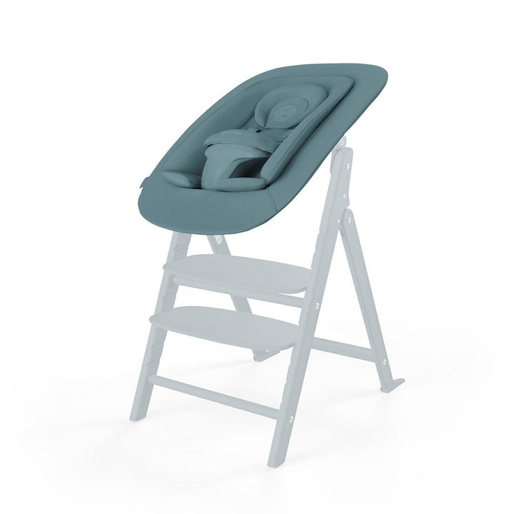 CYBEX Click & Fold 4 In 1 Highchair - Stone Blue-Highchairs-Stone Blue- | Natural Baby Shower