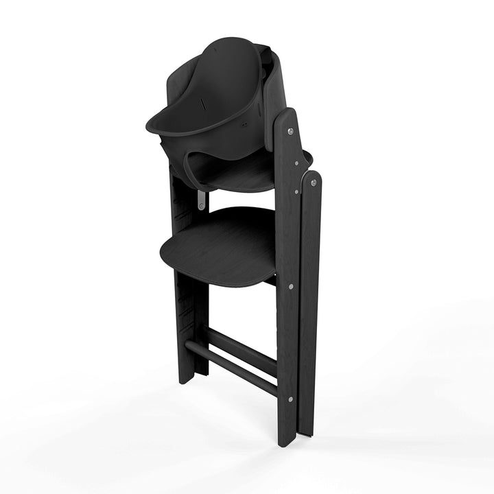 CYBEX Click & Fold 3 In 1 Highchair - Stunning Black-Highchairs-Stunning Black- | Natural Baby Shower