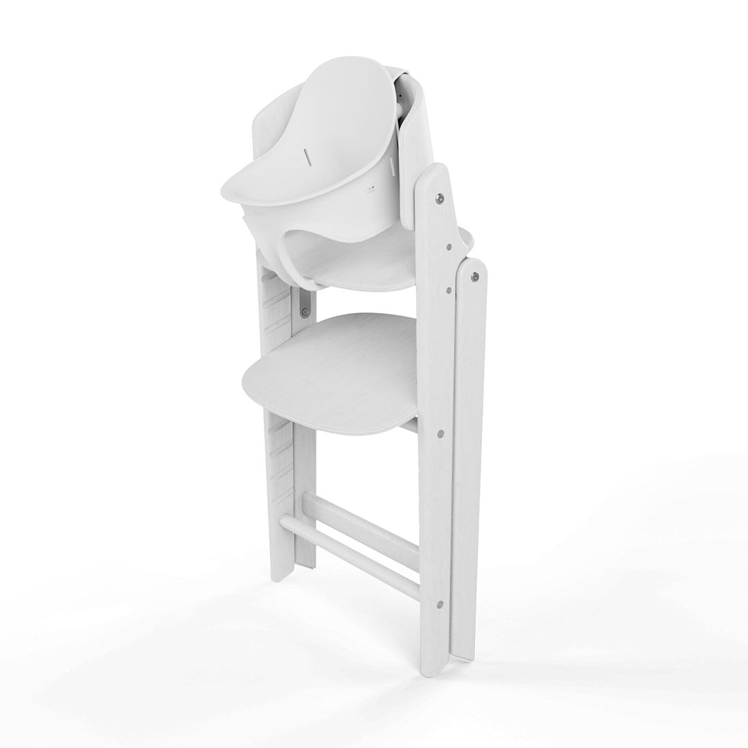 CYBEX Click & Fold 3 In 1 Highchair - White-Highchairs-White- | Natural Baby Shower