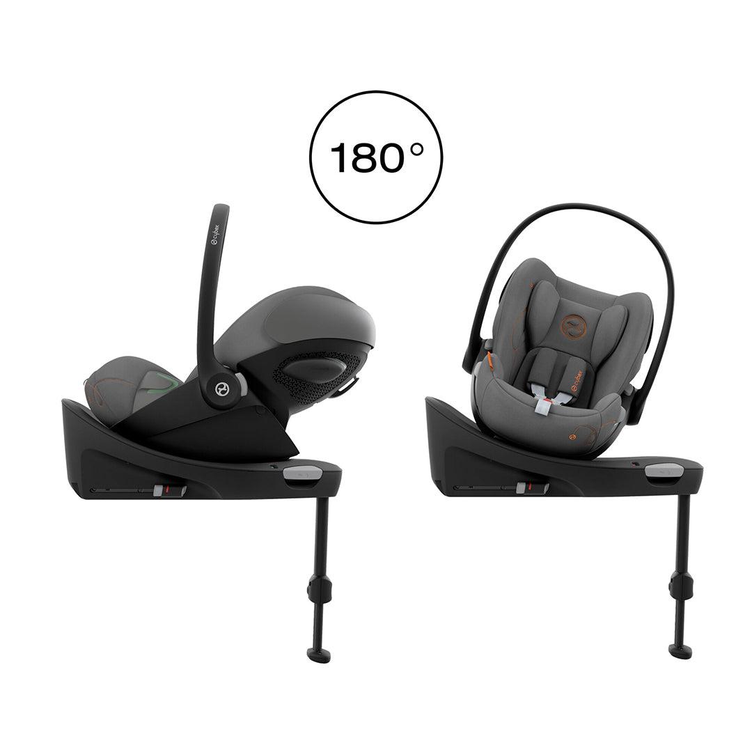 CYBEX Cloud G i-Size Car Seat - Lava Grey-Car Seats-Lava Grey-No Base | Natural Baby Shower