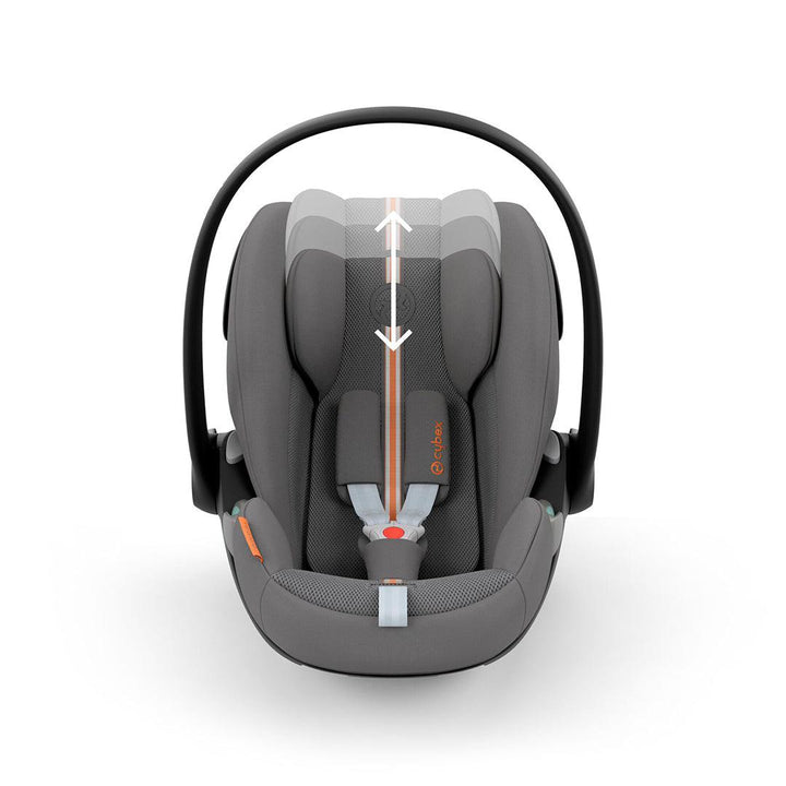 CYBEX Cloud G i-Size Plus Car Seat - Lava Grey-Car Seats-Lava Grey-No Base | Natural Baby Shower