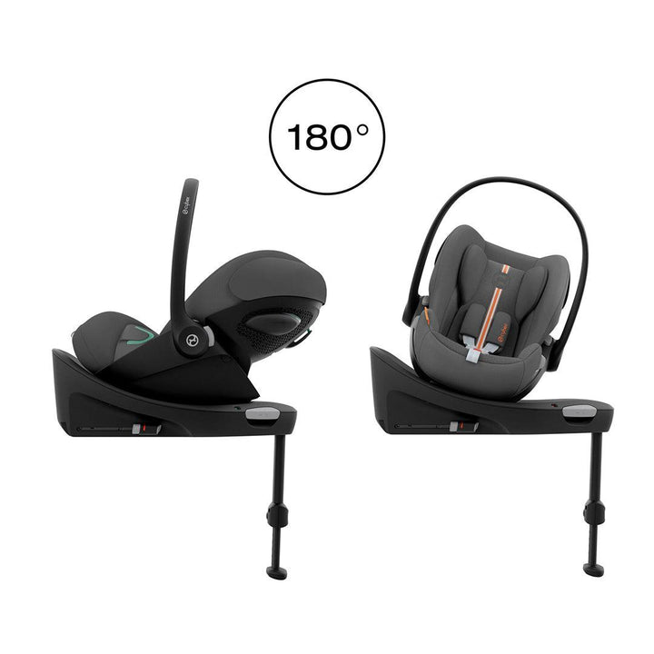 CYBEX Cloud G i-Size Plus Car Seat - Lava Grey-Car Seats-Lava Grey-No Base | Natural Baby Shower