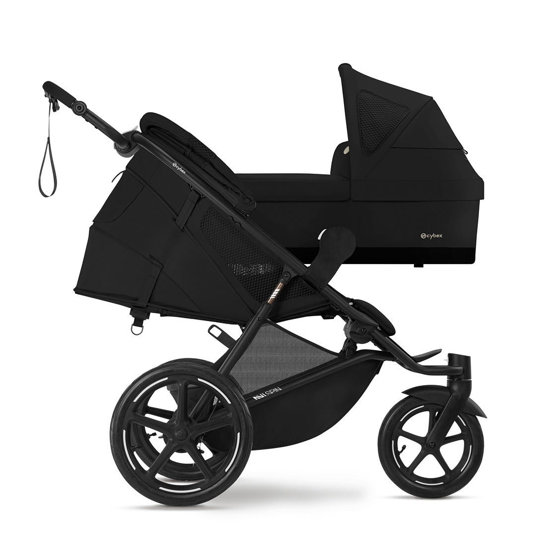 CYBEX Cot S - 2024 - Moon Black-Carrycots-Moon Black- | Natural Baby Shower