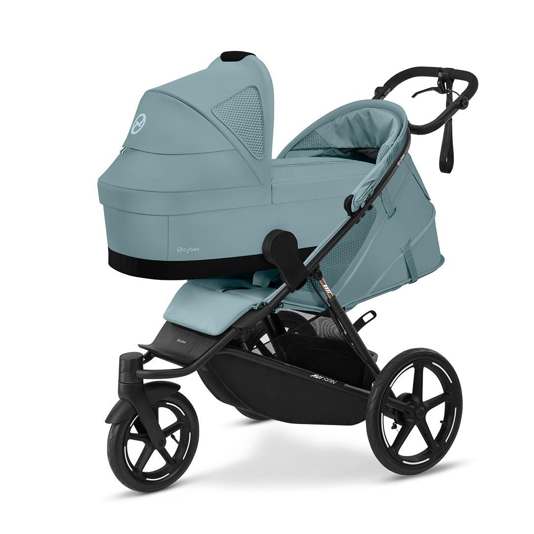 CYBEX Cot S - 2024 - Stormy Blue-Carrycots-Stormy Blue- | Natural Baby Shower