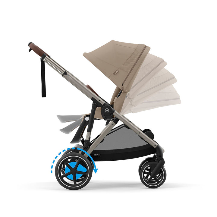 CYBEX eGazelle S Pushchair - Almond Beige