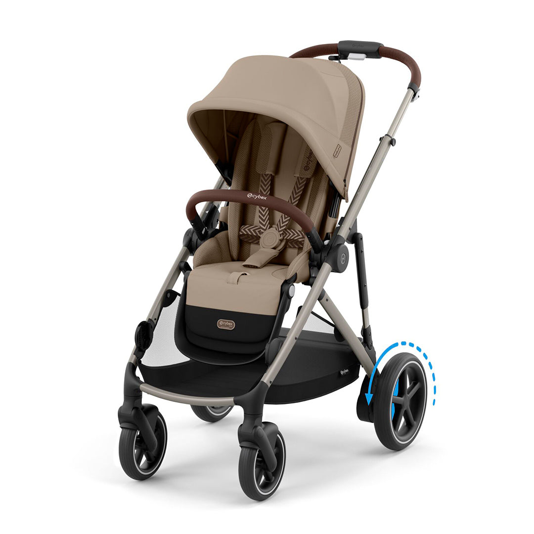 CYBEX eGazelle S Pushchair - Almond Beige