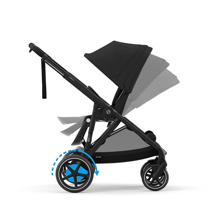 CYBEX eGazelle S Pushchair - Moon Black