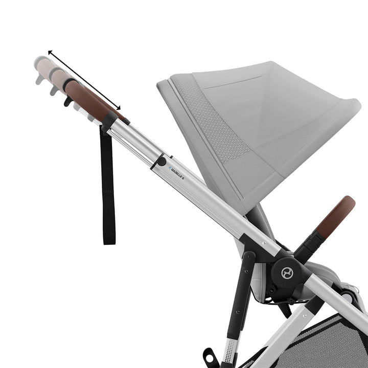 CYBEX e-Gazelle S Pushchair - Stone Grey-Strollers-Stone Grey- | Natural Baby Shower