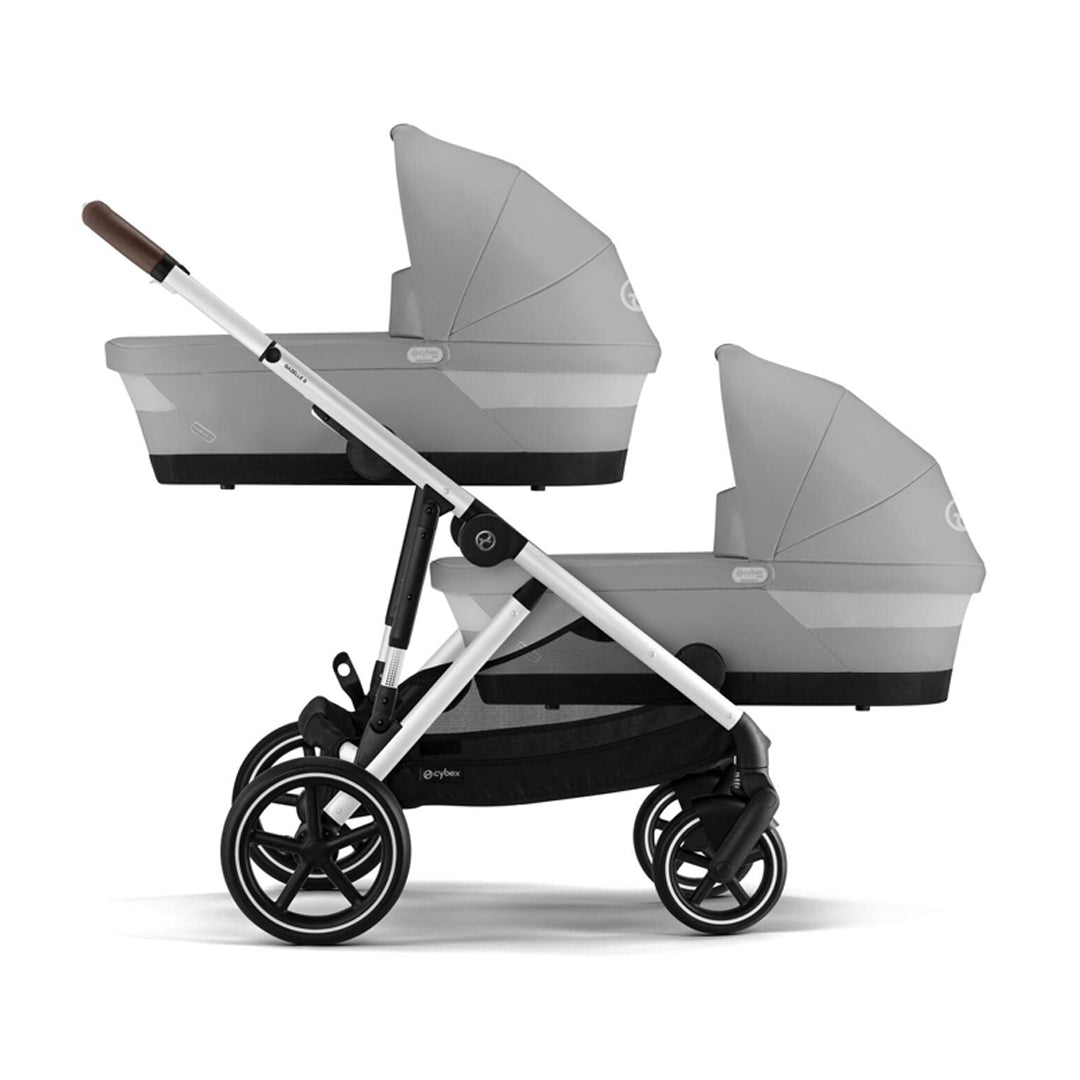 CYBEX Gazelle S Cot - Stone Grey-Carrycots-Stone Grey- | Natural Baby Shower