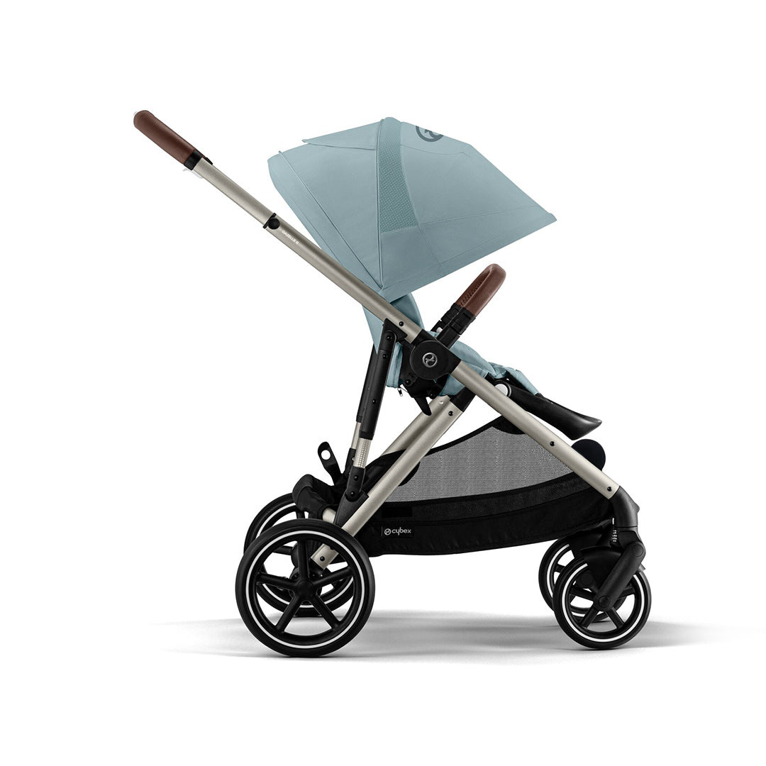 CYBEX Gazelle S Pushchair - Stormy Blue - Taupe-Strollers-Stormy Blue-Taupe | Natural Baby Shower