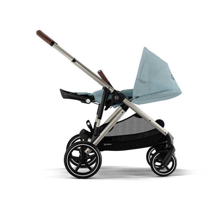 CYBEX Gazelle S Pushchair - Stormy Blue - Taupe-Strollers-Stormy Blue-Taupe | Natural Baby Shower