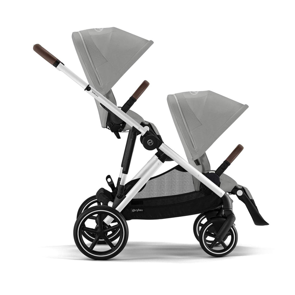 CYBEX Gazelle S Seat Unit - Stone Grey - Silver-Stroller Seats-Stone Grey-Silver | Natural Baby Shower