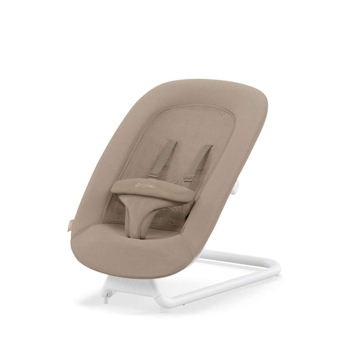 CYBEX LEMO Bouncer - Almond Beige-Baby Bouncers-Almond Beige- | Natural Baby Shower