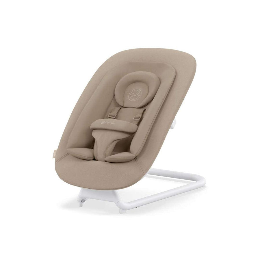 CYBEX LEMO Bouncer - Almond Beige-Baby Bouncers-Almond Beige- | Natural Baby Shower