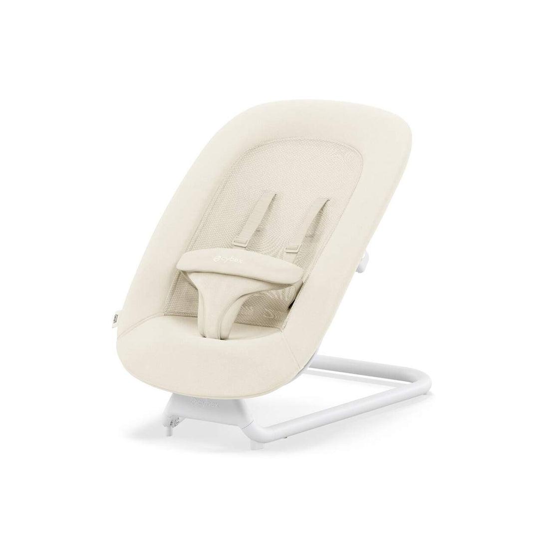 CYBEX LEMO Bouncer - Canvas White-Baby Bouncers-Canvas White- | Natural Baby Shower