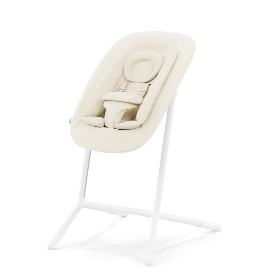 CYBEX LEMO Bouncer - Canvas White-Baby Bouncers-Canvas White- | Natural Baby Shower