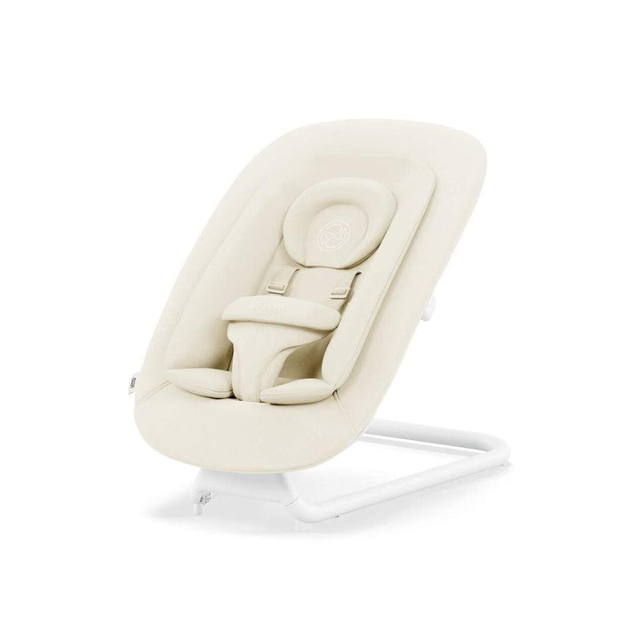 CYBEX LEMO Bouncer - Canvas White-Baby Bouncers-Canvas White- | Natural Baby Shower