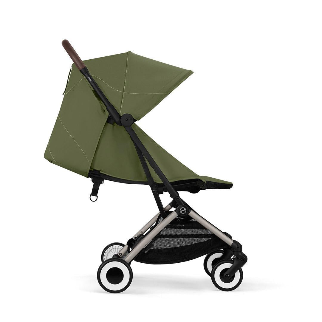 CYBEX Orfeo Compact Pushchair - Moss Green-Strollers-Moss Green- | Natural Baby Shower