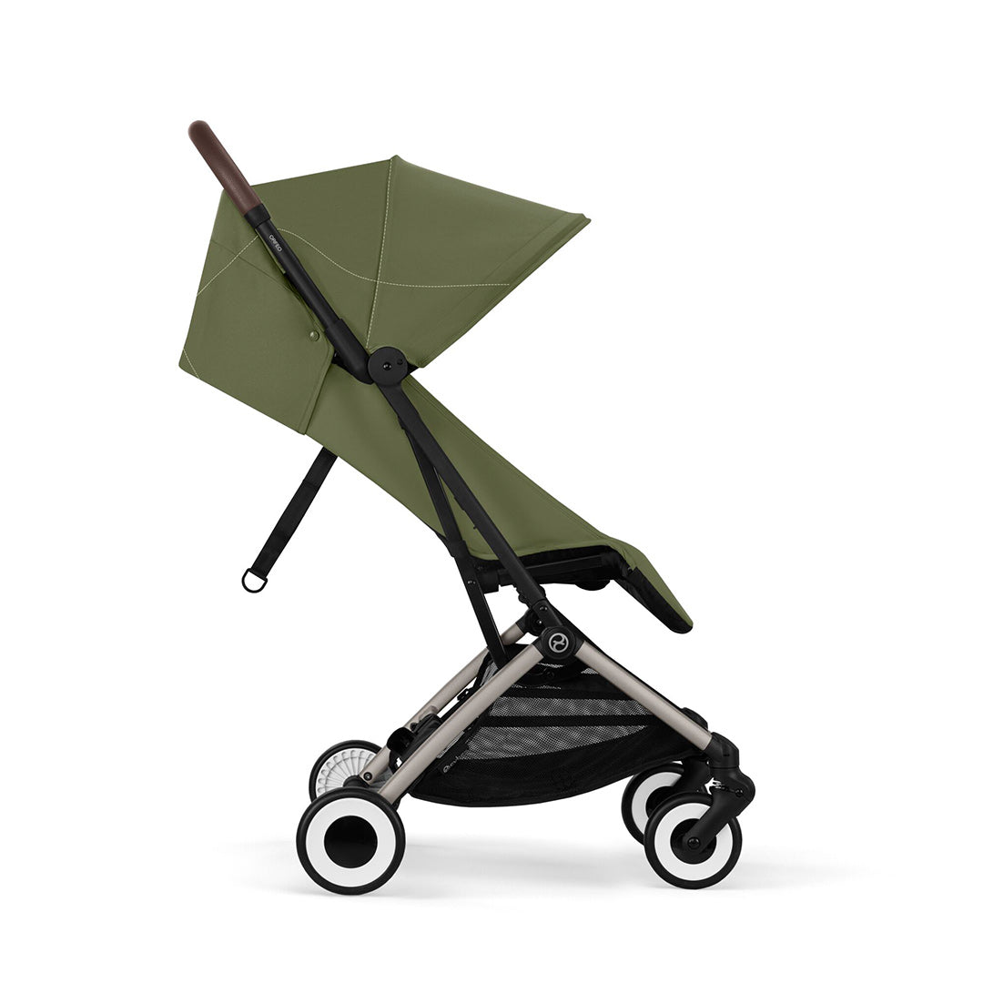 CYBEX Orfeo Compact Pushchair - Moss Green-Strollers-Moss Green- | Natural Baby Shower