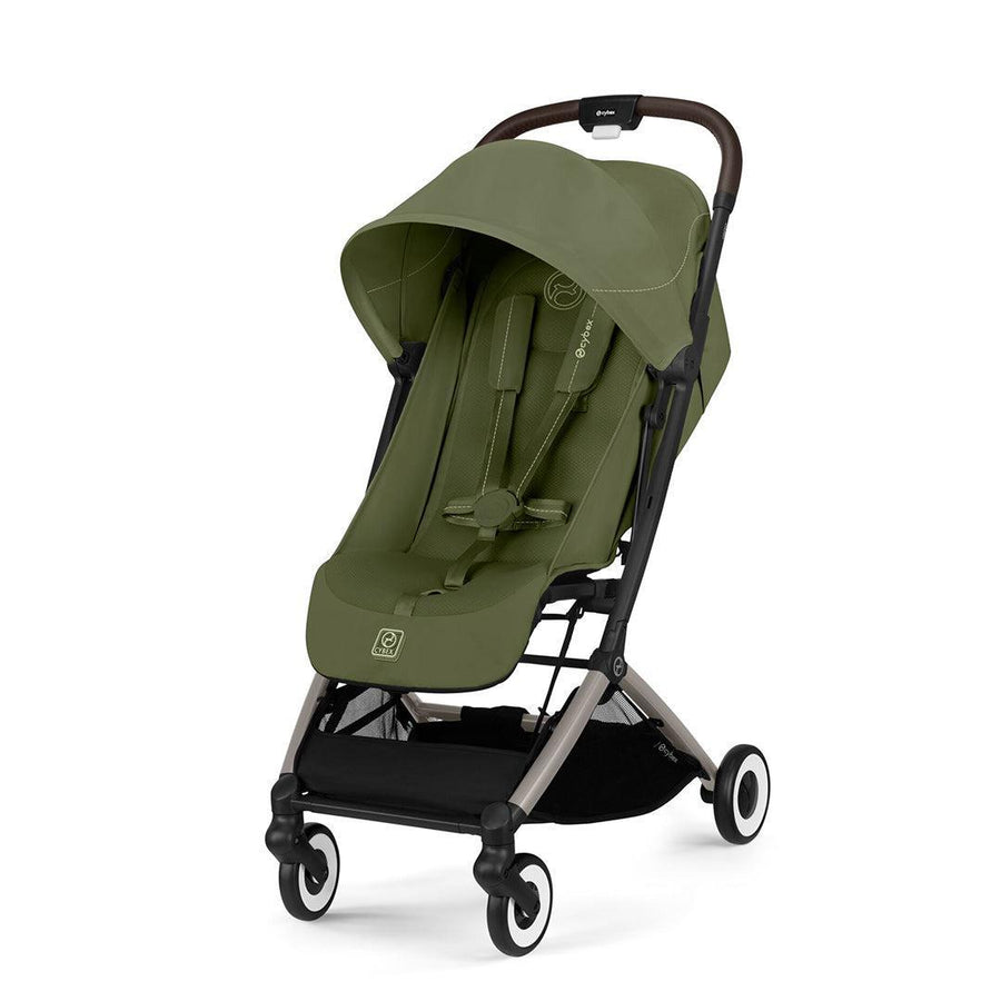 CYBEX Orfeo Compact Pushchair - Moss Green-Strollers-Moss Green- | Natural Baby Shower