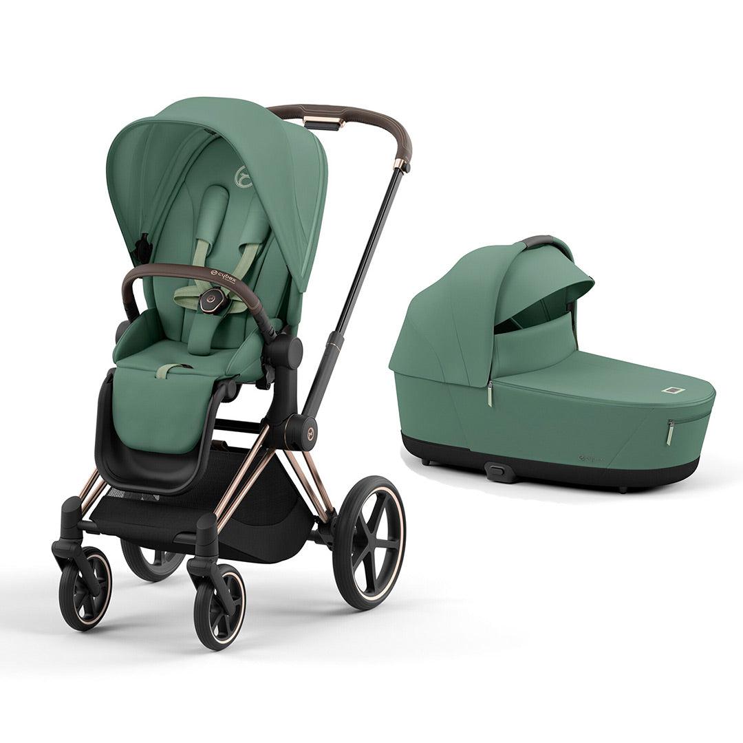 CYBEX Priam Pushchair Leaf Green Natural Baby Shower