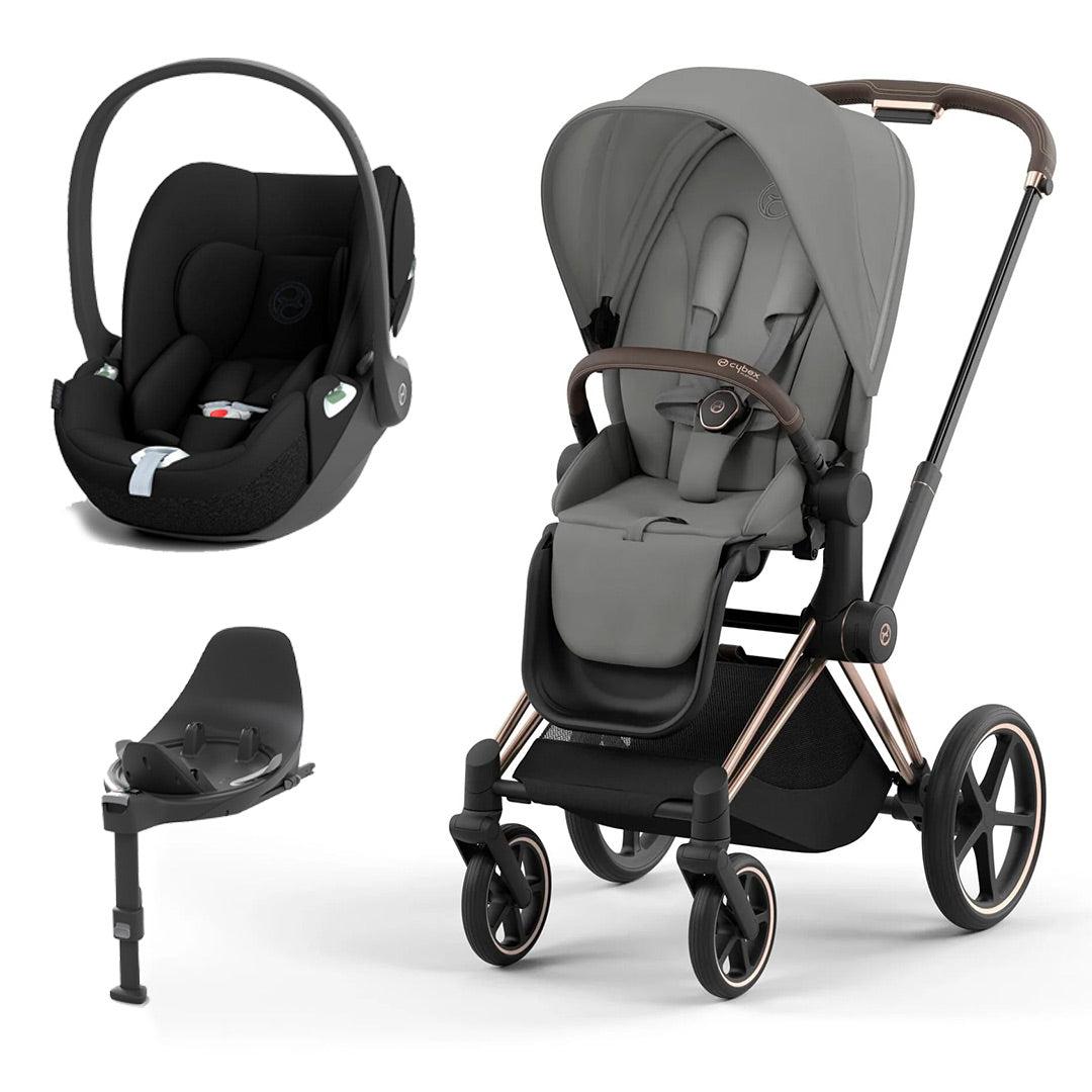 CYBEX Priam Cloud T Travel System Mirage Grey