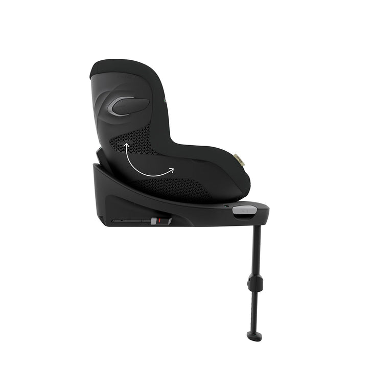 CYBEX Sirona G i-Size Plus Car Seat - Moon Black-Car Seats-Moon Black- | Natural Baby Shower