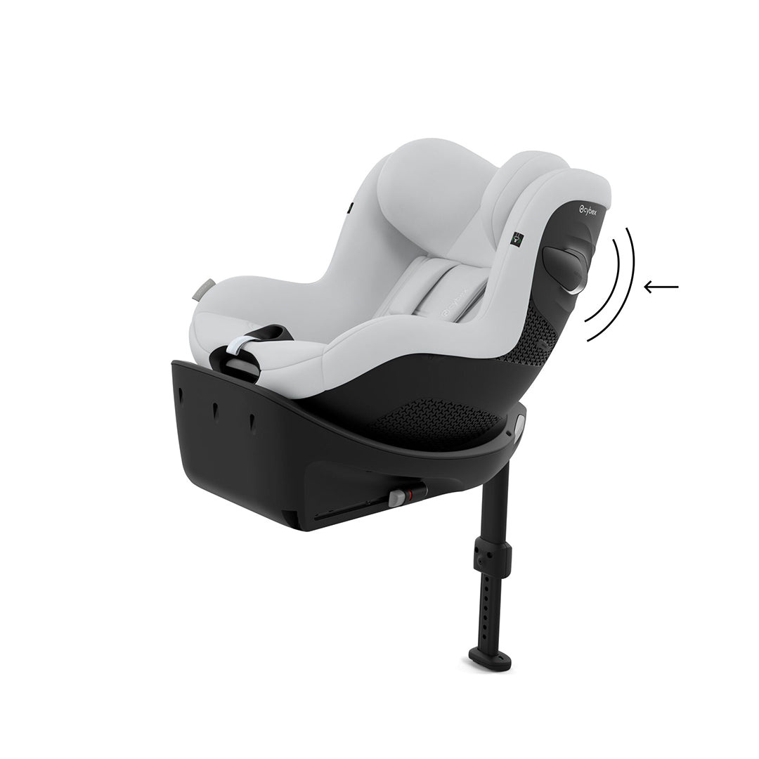 CYBEX Sirona Gi i-Size Car Seat - Fog Grey-Car Seats-Fog Grey- | Natural Baby Shower