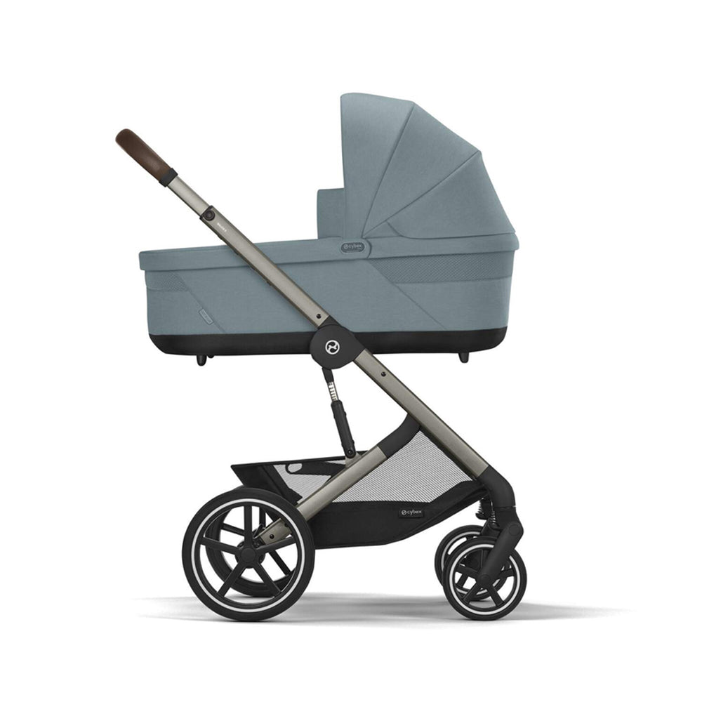 CYBEX Cot S Lux - Stormy Blue-Carrycots-Stormy Blue- | Natural Baby Shower