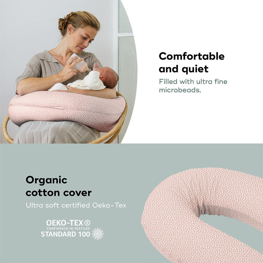 Doomoo Buddy Maternity Pillow - Cloudy Pink-Pregnancy Pillows-Cloudy Pink- | Natural Baby Shower